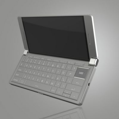 高端商務(wù)手機手板模型